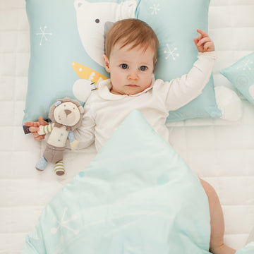 MIMIRU Nap Bedding Set (Blanket + Pillow + Pad)